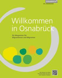 Deckblatt des Wegweisers Willkommen in Osnabrück